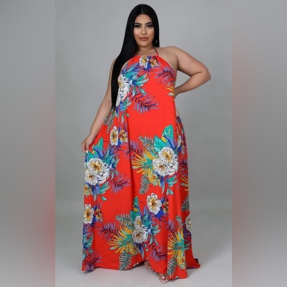 Floral Long Dress